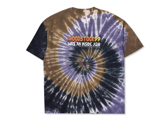 Pleasures Inside Job T-Shirt in Tie-Dye