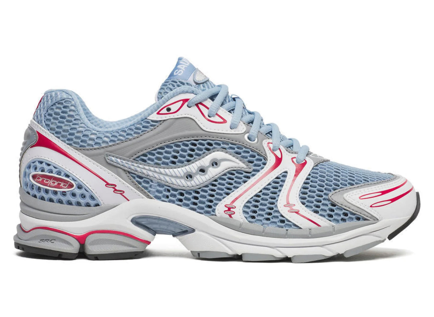 Saucony Progrid Triumph 4 in Blue / White