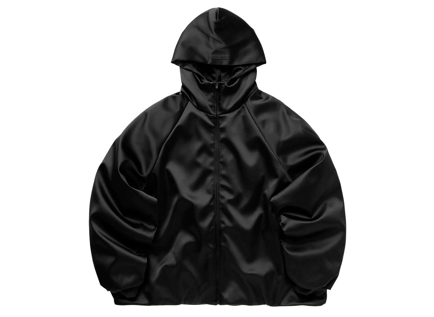 Fear of God Essentials Hooded Bomber Jacket 'Vintage Black'
