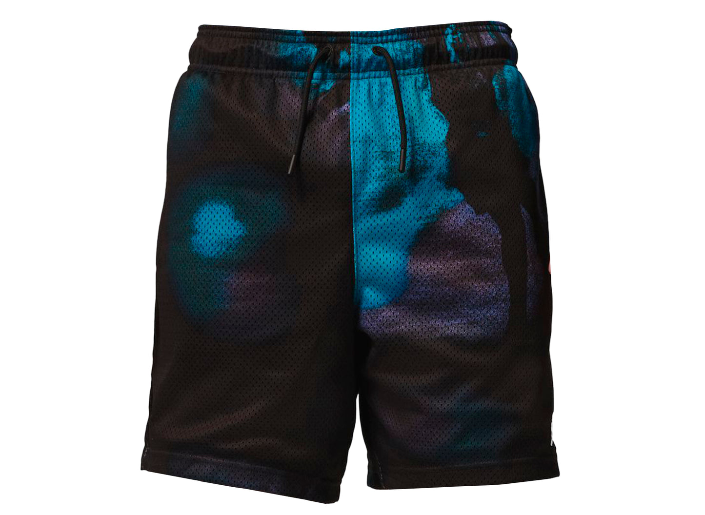 Jordan Brooklyn Mesh Dream Dunk Shorts in Black / Blue