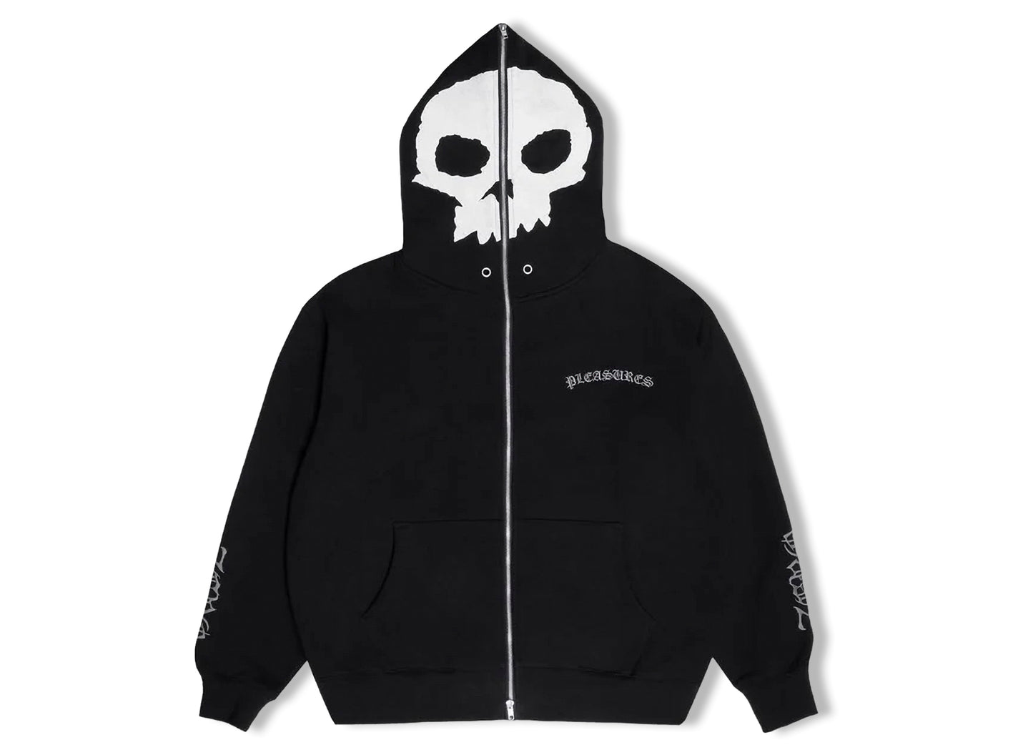 Pleasures x Zero Balaclava Zip Hoodie in Black – Oneness Boutique