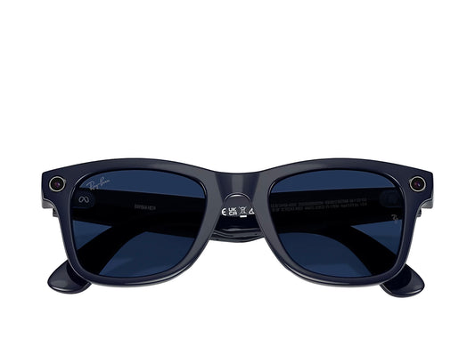 Ray-Ban Meta Wayfarer (Gen 2) Sunglasses in Shiny Cosmic Blue w/ Transitions Sapphire Lenses