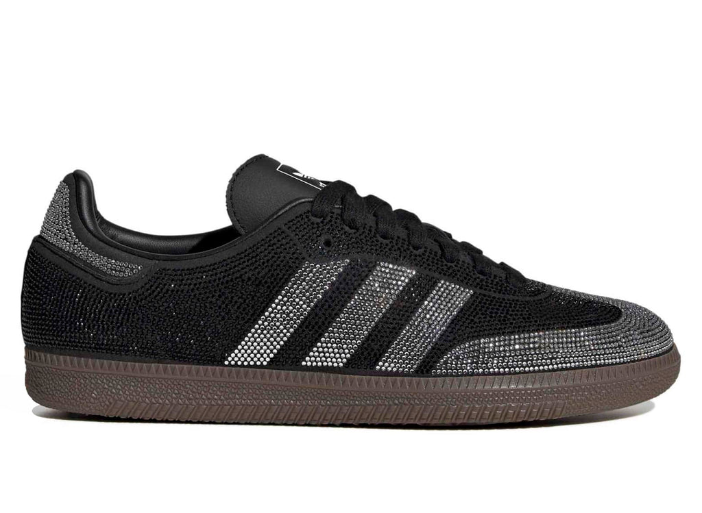 Women's Adidas Samba OG Rhinestone in Core Black