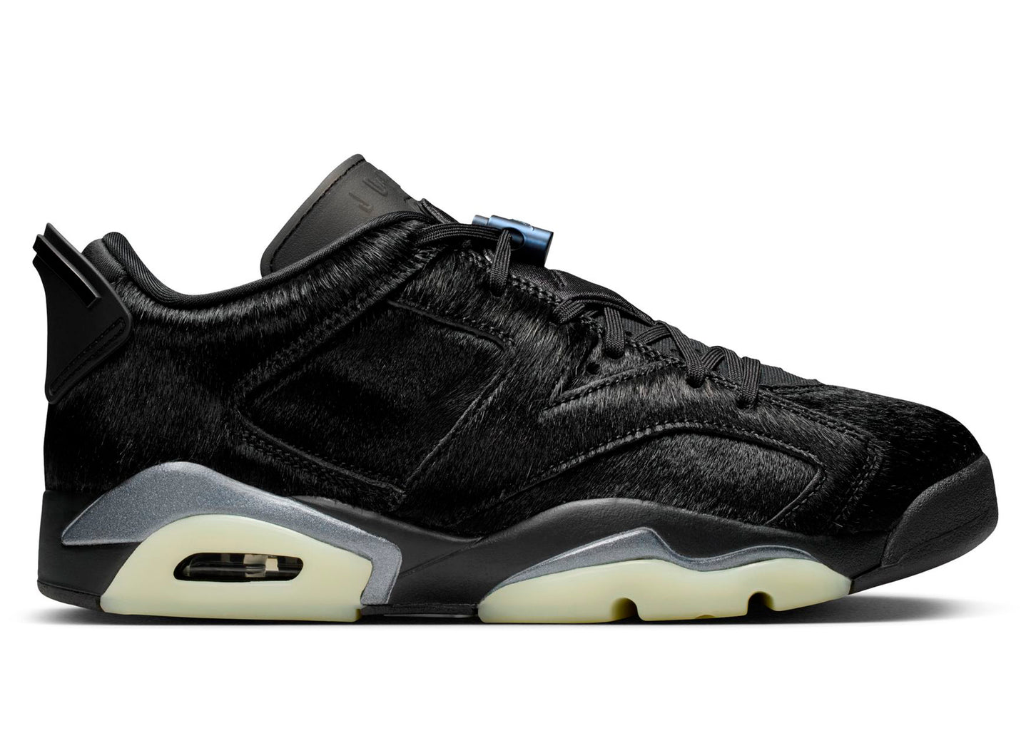 Women's Air Jordan 6 Retro Low in Black