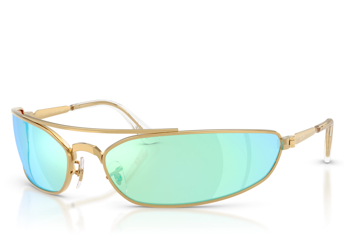 Ray Ban x A$AP Rocky Pinnacle Metal Arista Frame w/ Light Grey Mirror Blue