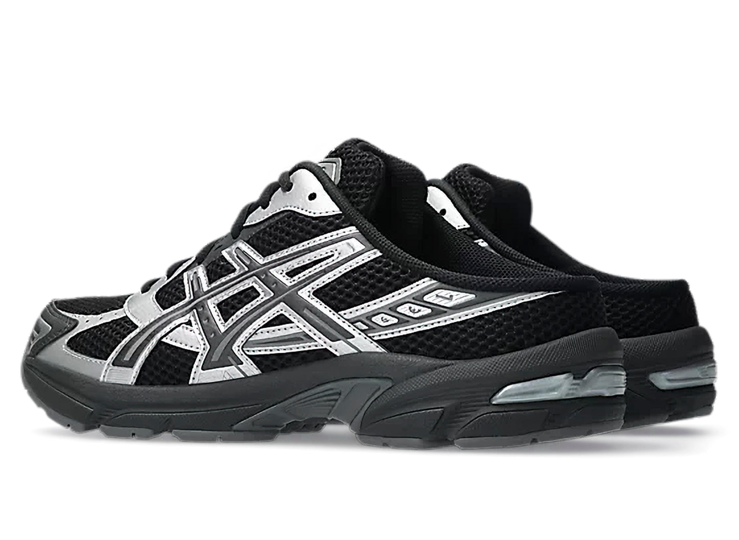 Asics Gel-1130 Mule in 'Black / Graphite Grey'