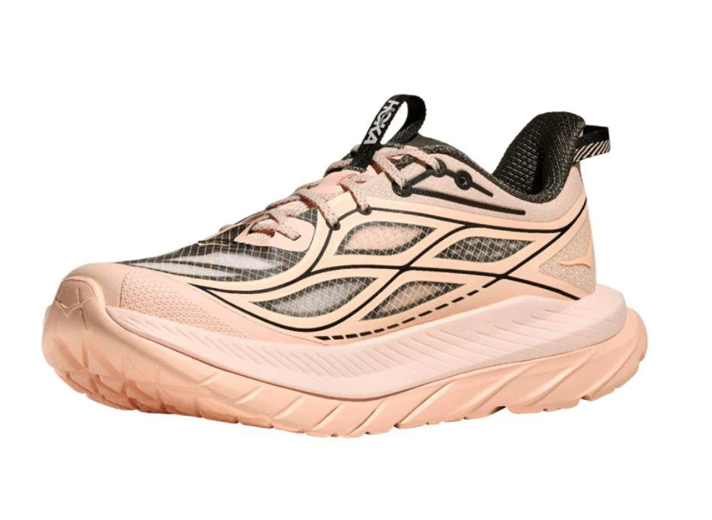 Women's Hoka Mach Remastered 'Tangerine Glow / Asphalt Grey'