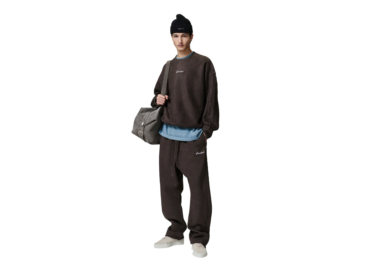 Fear of God Essentials Signature Relaxed Pant « Marron »