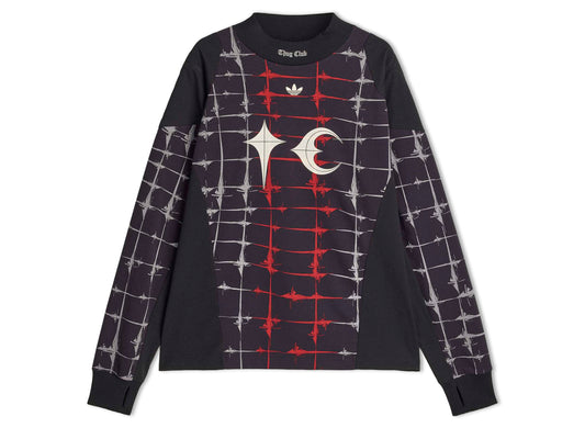 Adidas x Thug Club Goalie Long Sleeve T-Shirt in Black