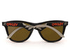 Oakley Frogskins Hybrid AP Sunglasses in Matte Black w/ Prizm Ruby Lenses