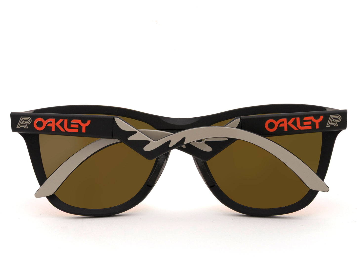 Oakley Frogskins Hybrid AP Sunglasses in Matte Black w/ Prizm Ruby Lenses