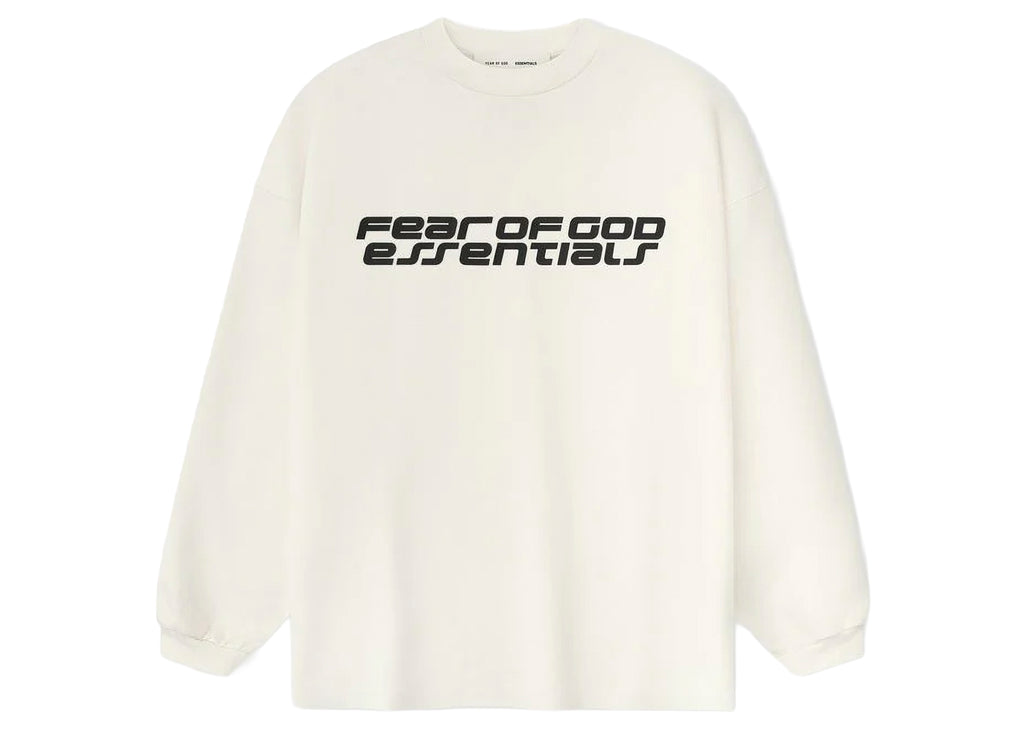 Fear of God Essentials 90's Long Sleeve Tee Ponte 'Ivory'