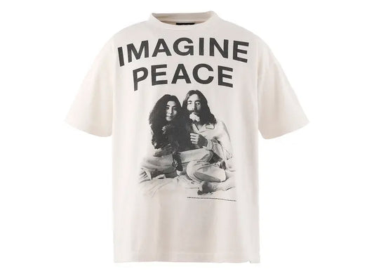 Saint Michael 'Imagine Peace' SS T-Shirt in White