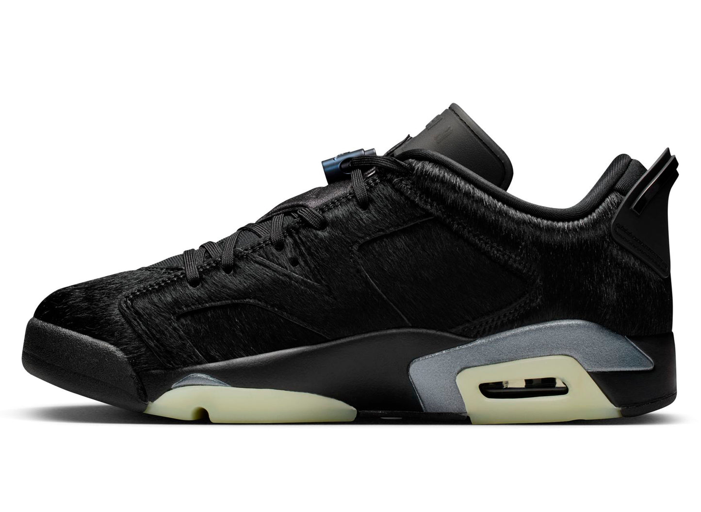 Women's Air Jordan 6 Retro Low in Black