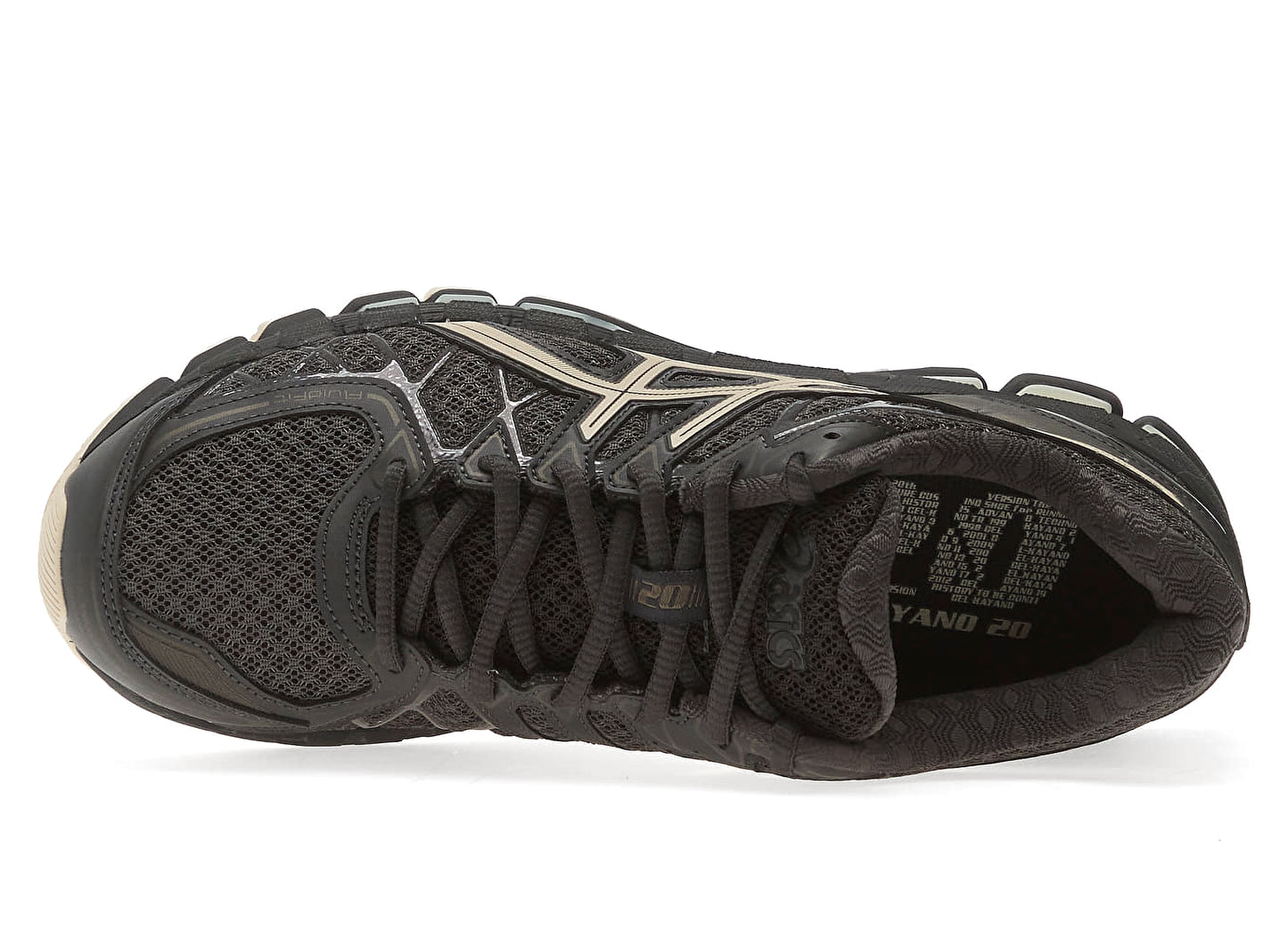 Asics Gel-Kayano 20 in 'Obsidian Grey / Oatmeal'