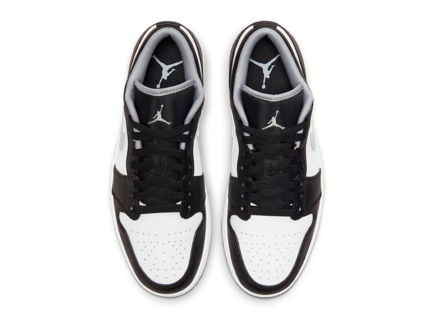 Air Jordan 1 Low in Black / Particle Grey