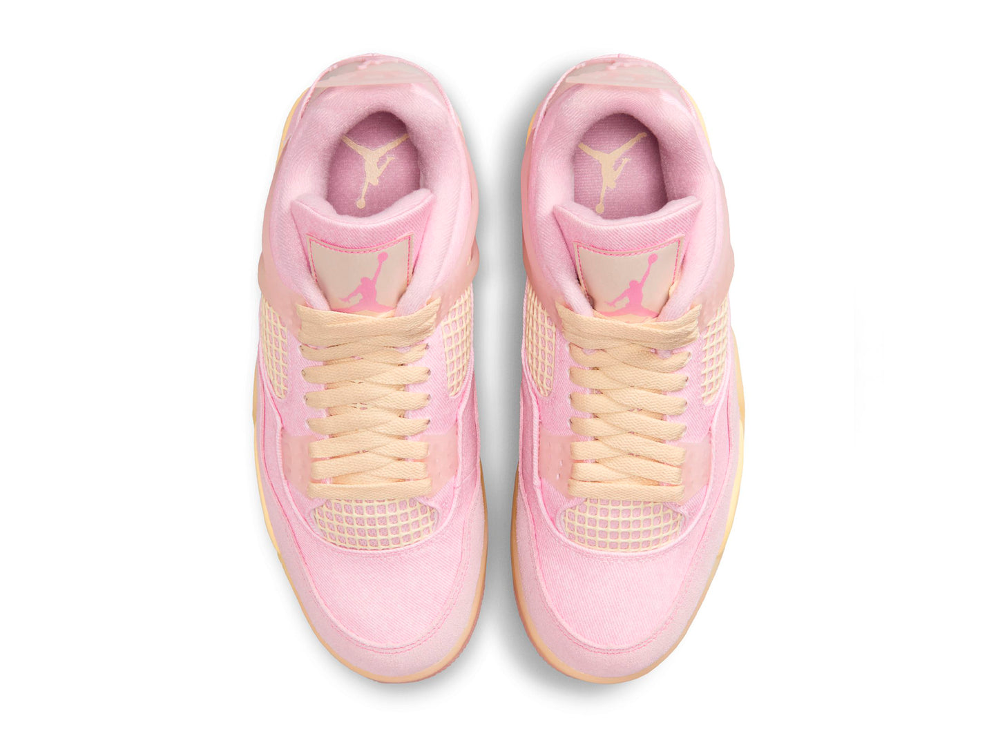 Women's Air Jordan 4 Retro Tex in Pearl Pink / Iced Carmine