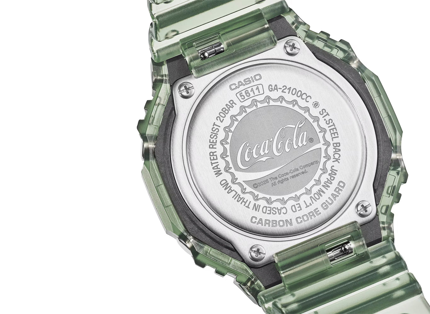 Casio Coca-Cola G-Shock GA2100CC-3A Watch