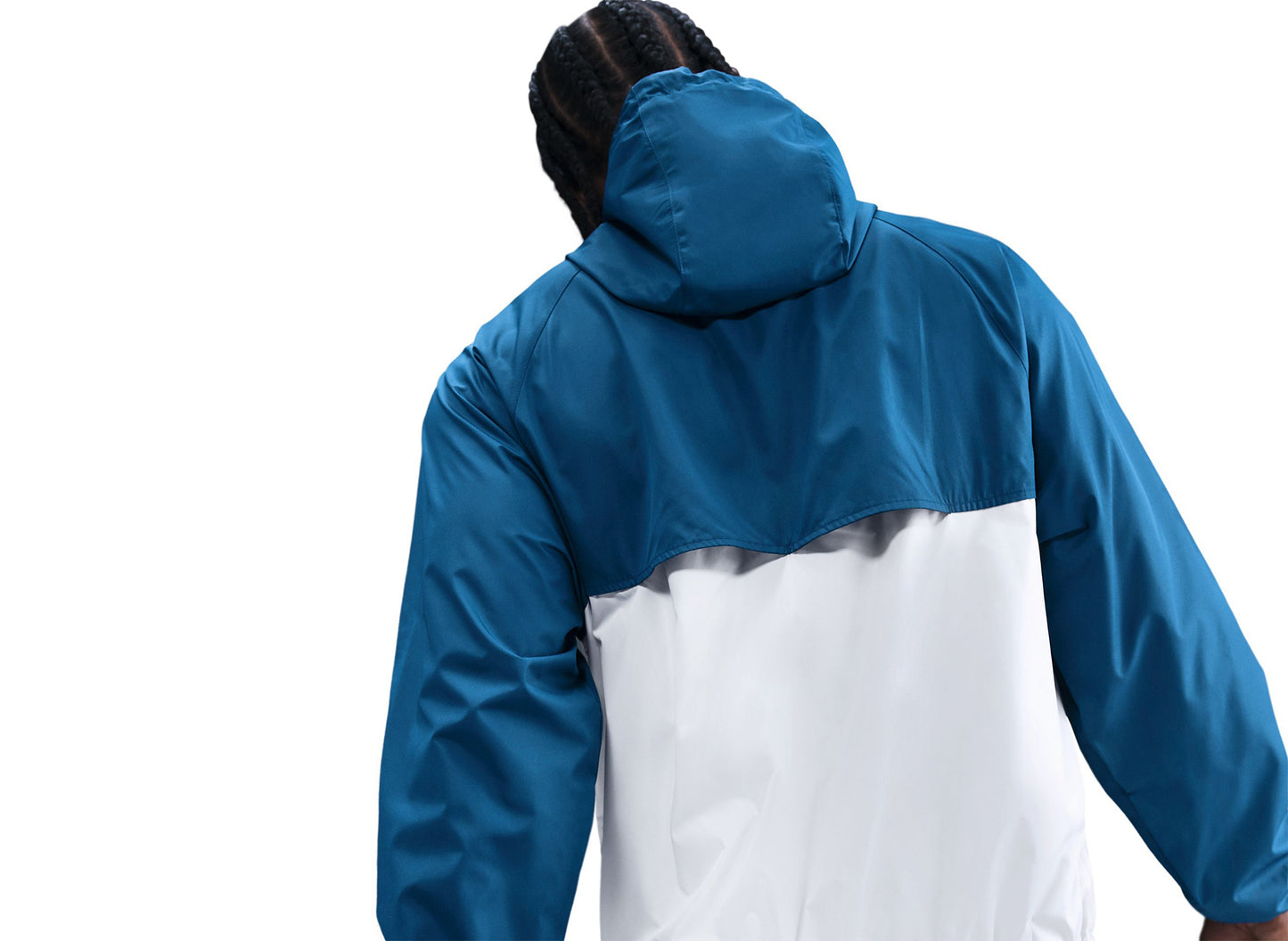 Nike Windrunner Lined Jacket in Court Blue / Sail