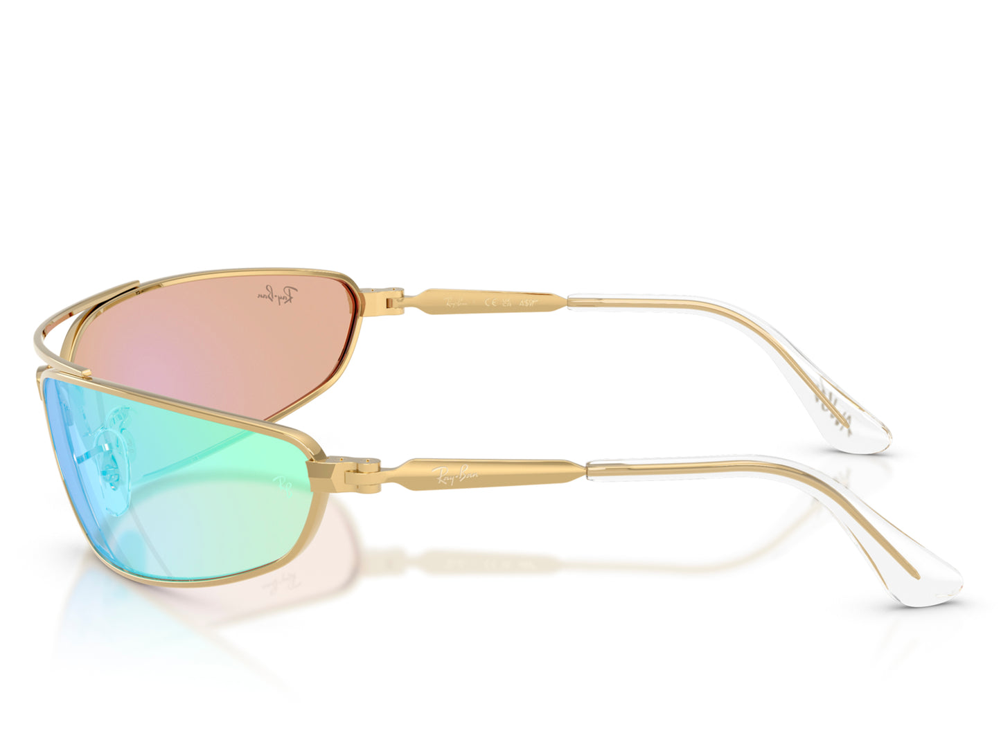 Ray Ban x A$AP Rocky Pinnacle Metal Arista Frame w/ Light Grey Mirror Blue