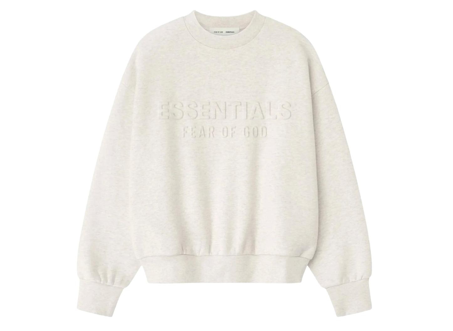 Fear of God Essentials Classic Crewneck Sweatshirt 'Oatmeal Heather'