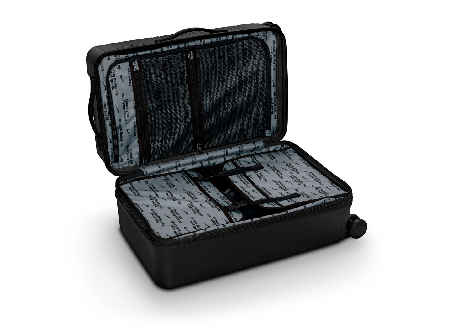 Nike Medium Checked Luggage 26" Hardshell in Black