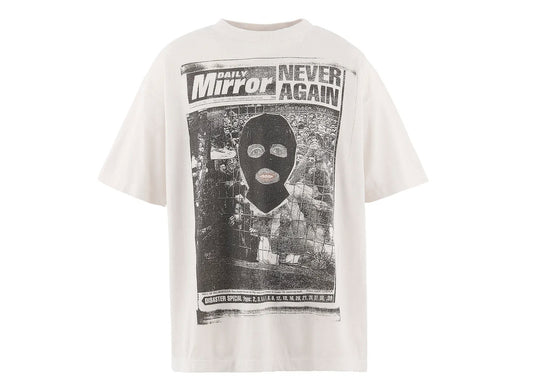 Saint Michael 'Mask' SS T-Shirt in White