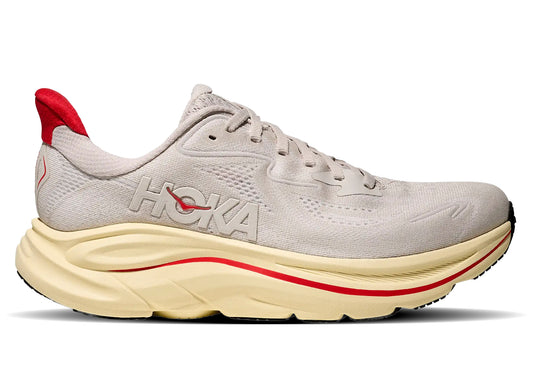 Women's Hoka Clifton 10 'Stucco / Cerise'