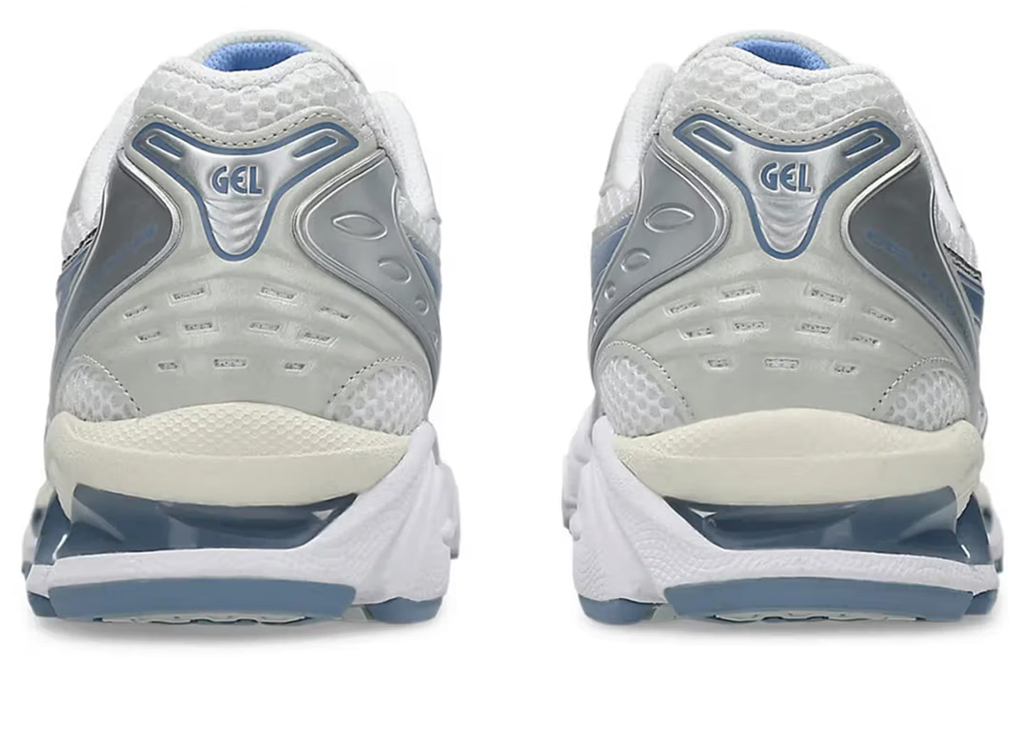 Asics Gel-Kayano 14 in White / Light Navy