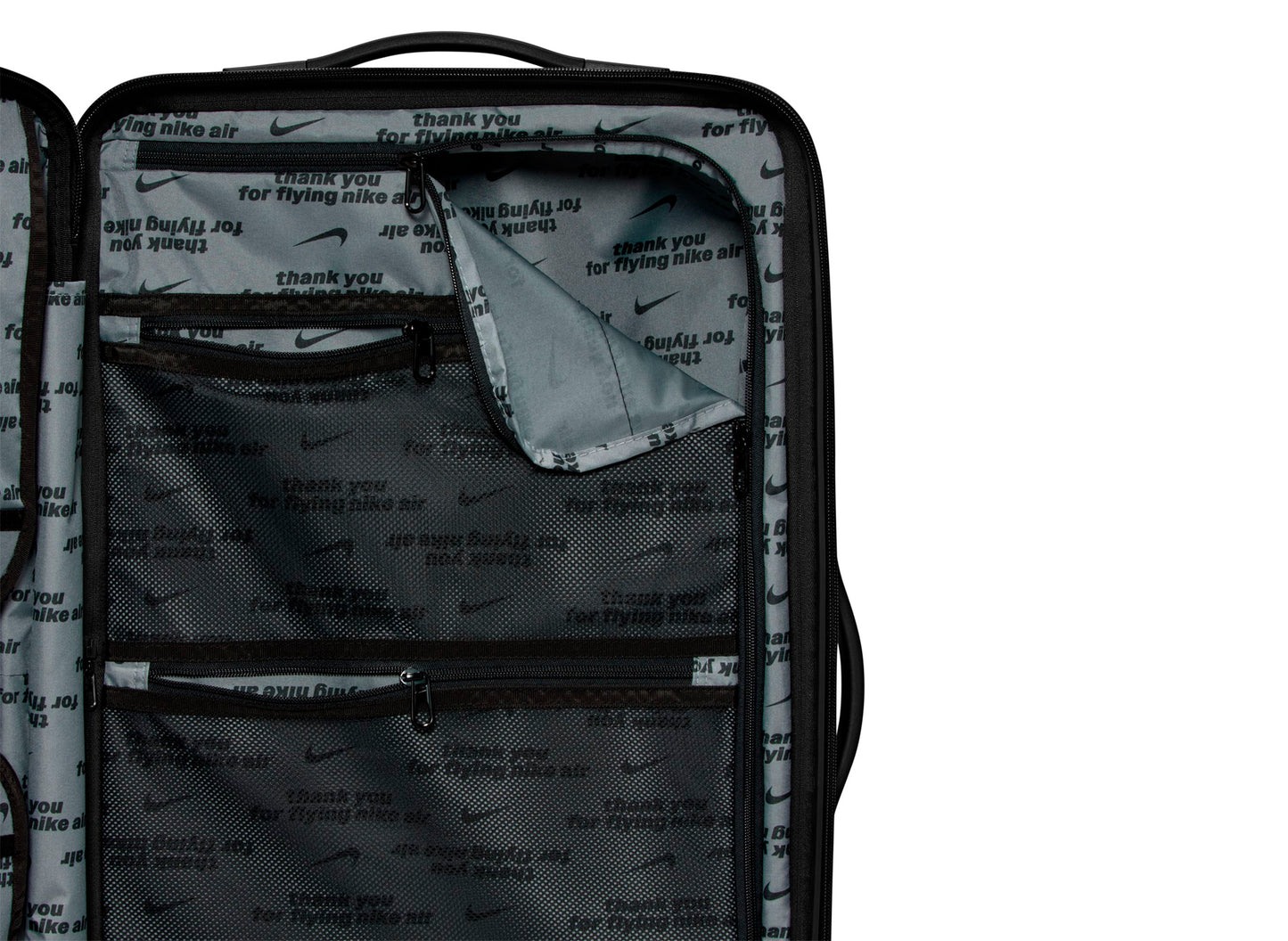 Nike Medium Checked Luggage 26" Hardshell in Black