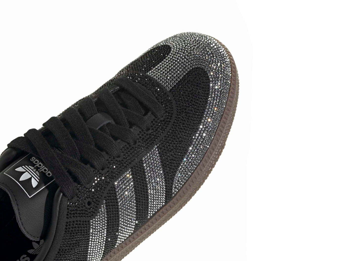 Women's Adidas Samba OG Rhinestone in Core Black