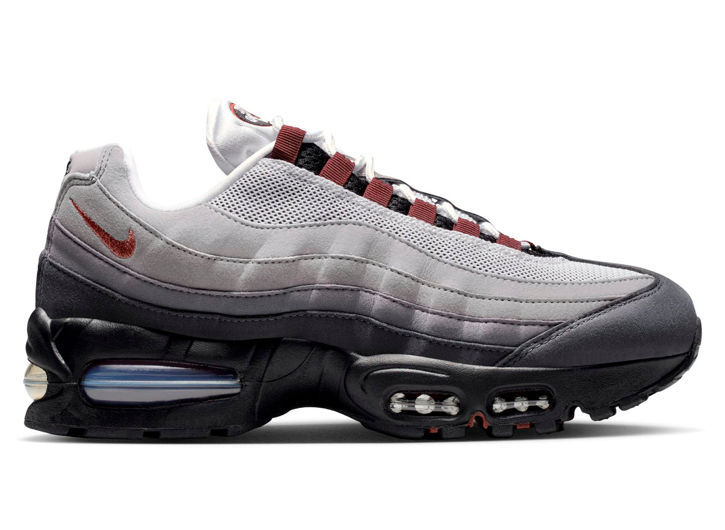 Women's Nike Air Max 95 OG Big Bubble in Black / Fauna Brown