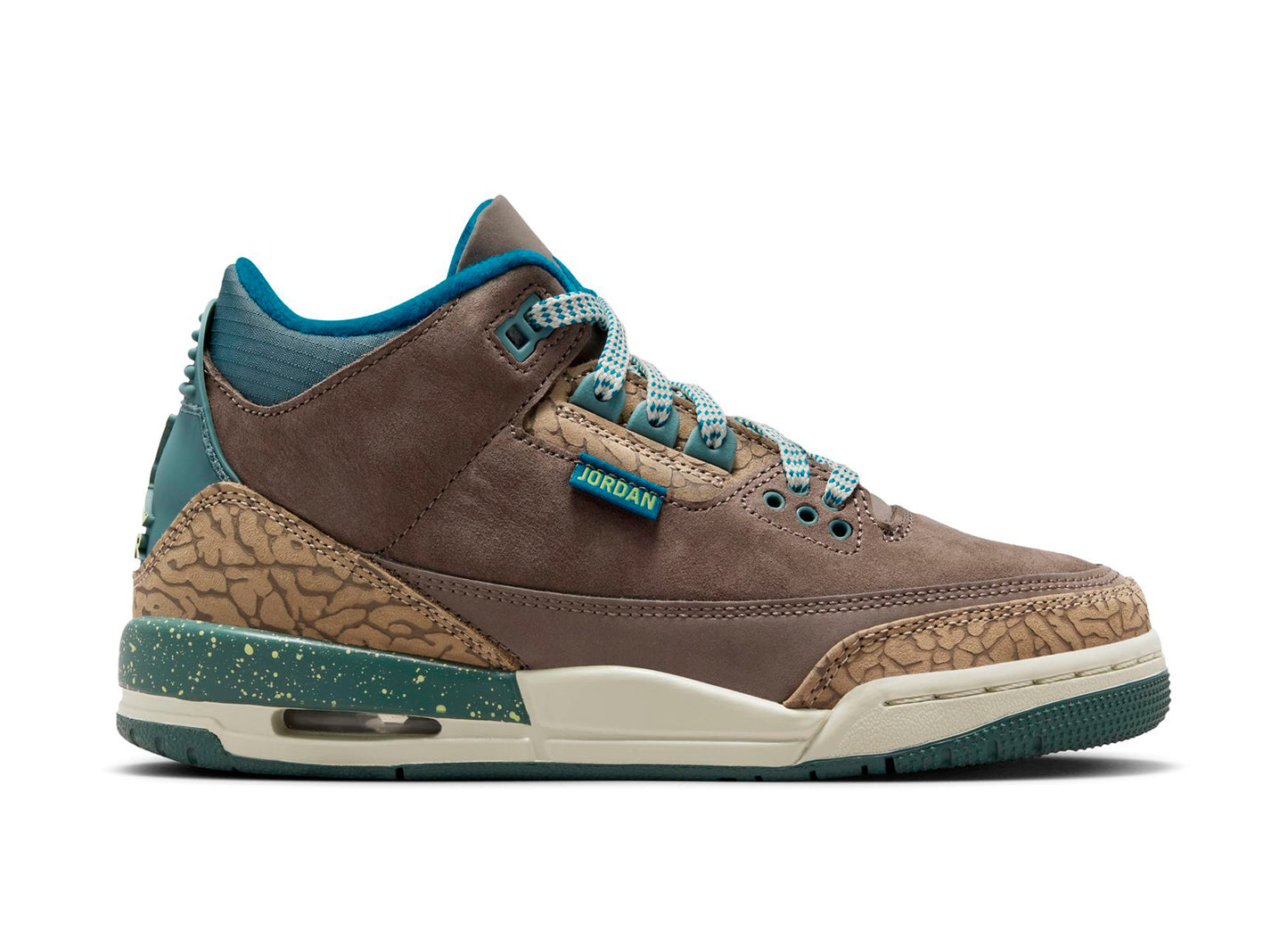 GS Air Jordan 3 Retro 'Olive Grey'