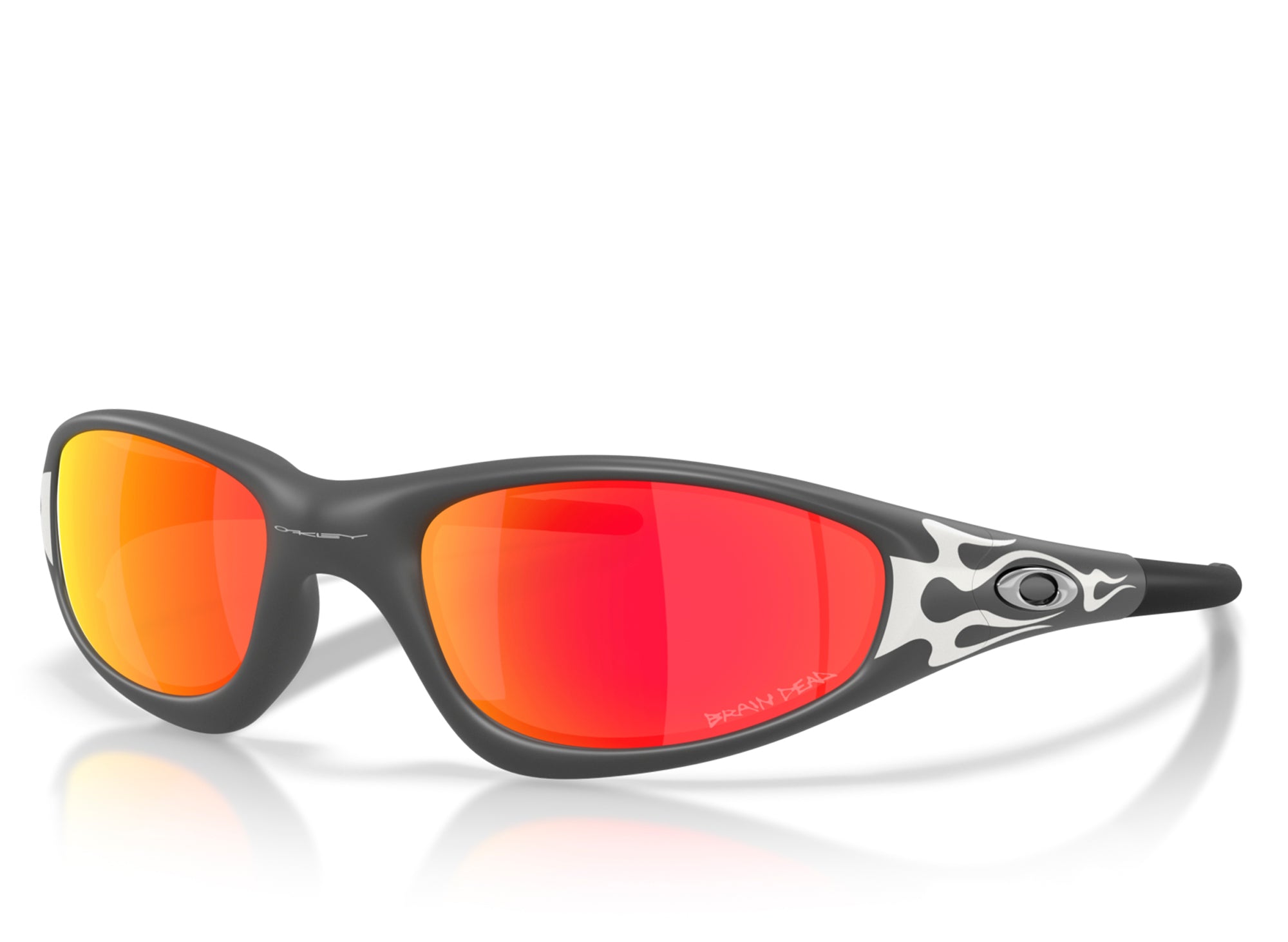 Oakley x Brain Dead Straight Jacket 99 Sunglasses in Matte Dark