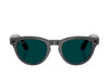 Ray-Ban Meta Headliner (Gen 2) Sunglasses in Shiny Asteroid Grey w/ Transitions Emerald Lenses