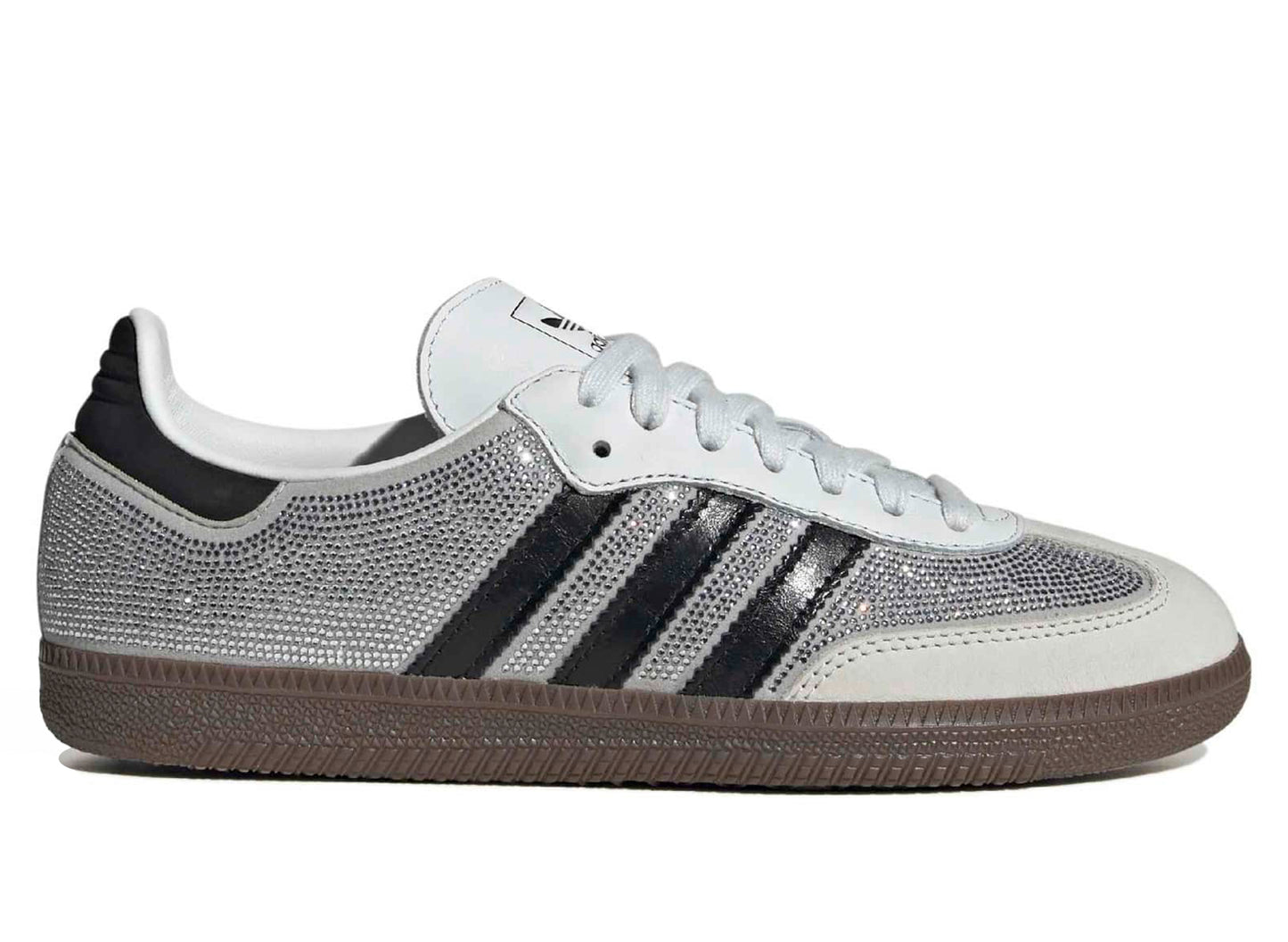 Women's Adidas Samba OG Rhinestone in Crystal White