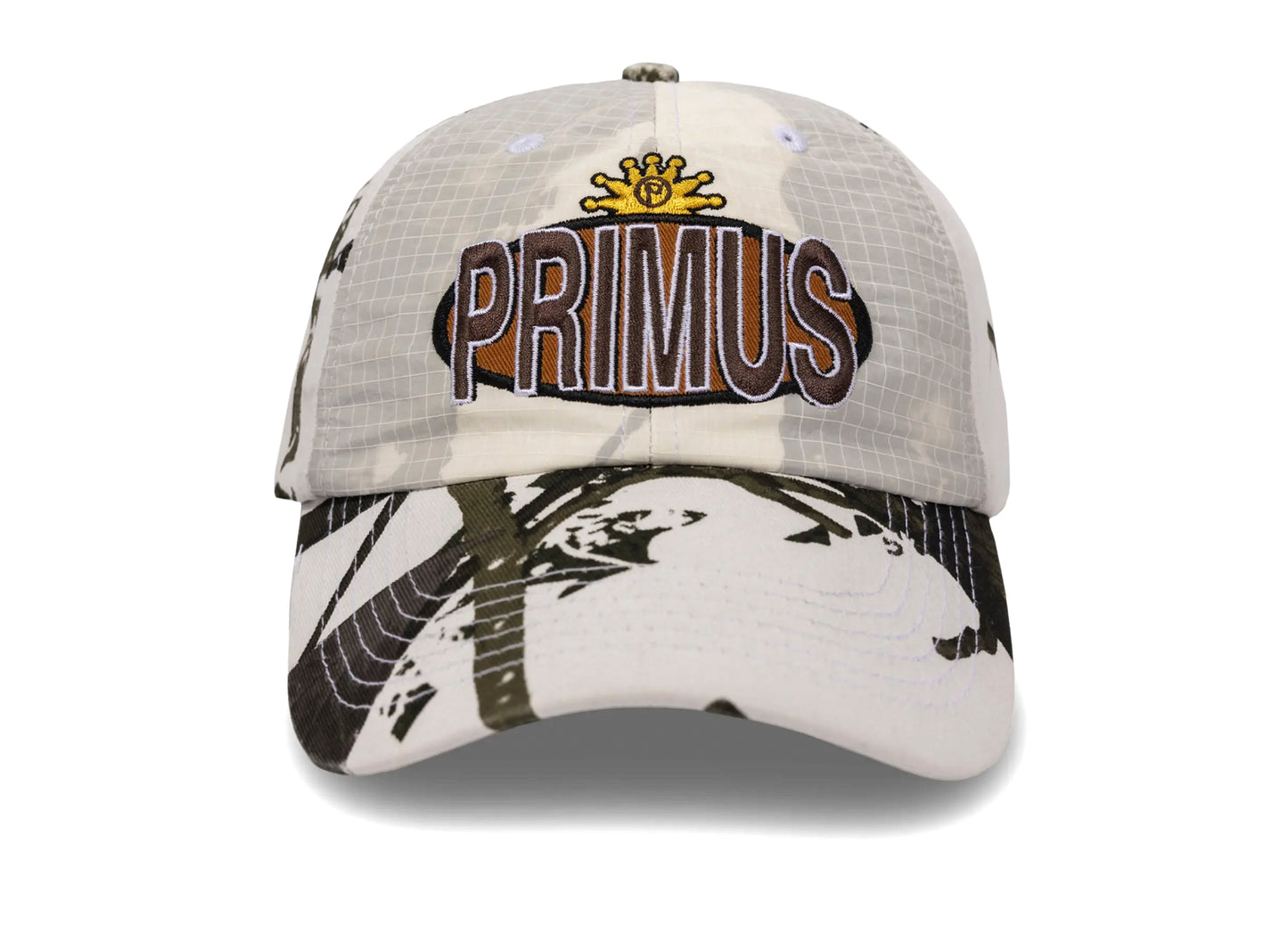 Gorra en capas marrón Pleasures Álbum en nieve