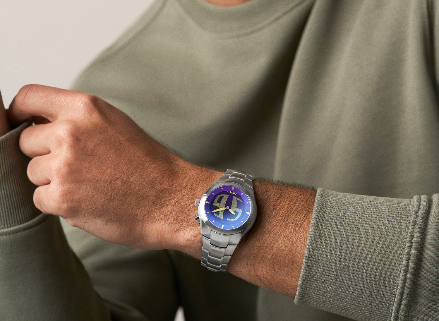 Fossil Big Tic Purple 56 Watch – Oneness Boutique