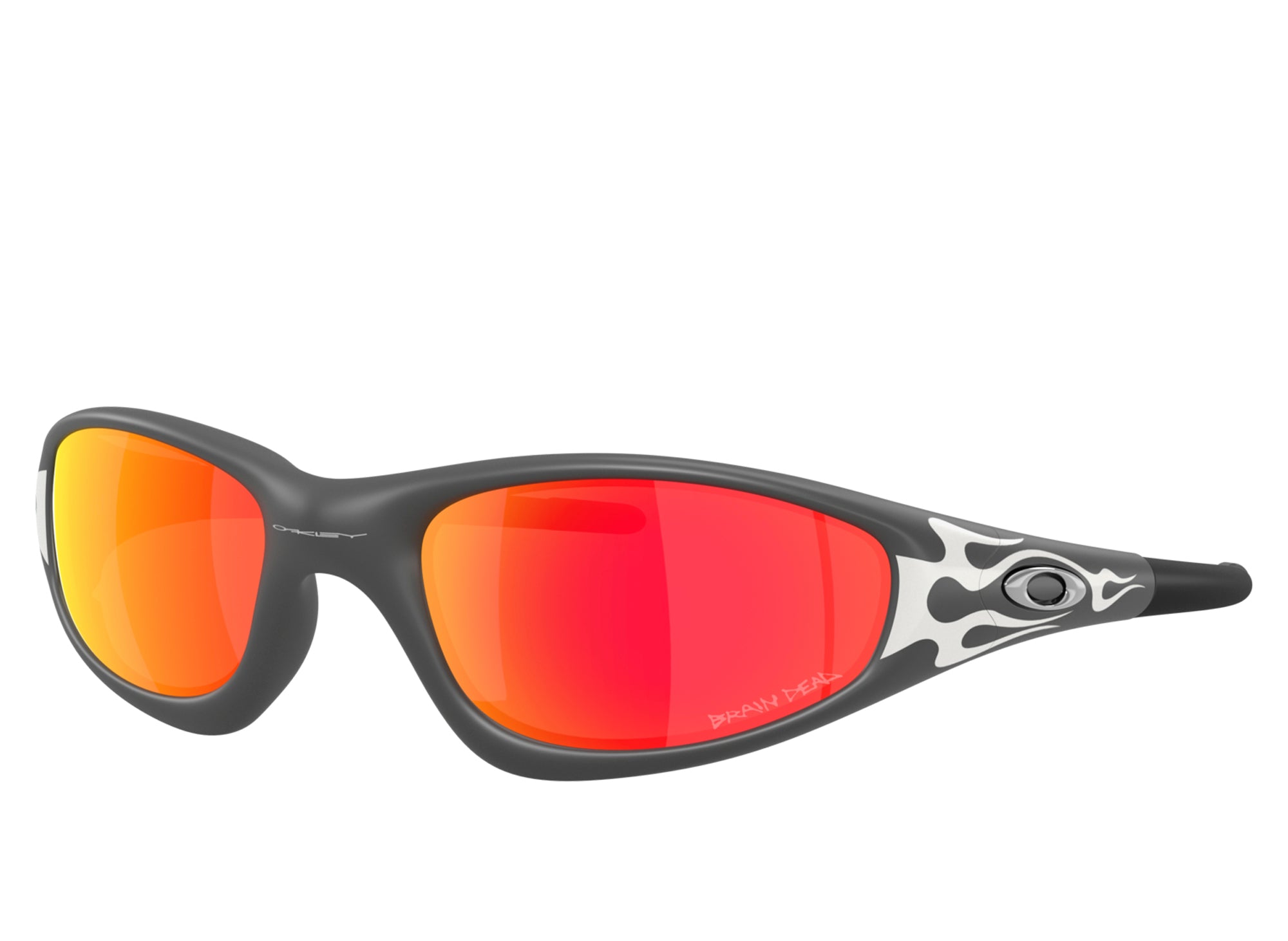 Oakley x Brain Dead Straight Jacket 99 Sunglasses in Matte Dark