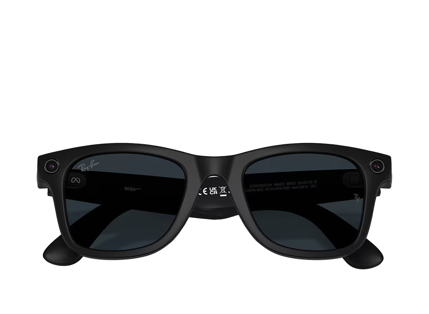 Ray-Ban Meta Wayfarer (Gen 2) Sunglasses in Matte Black w/ Transitions Grey Lenses