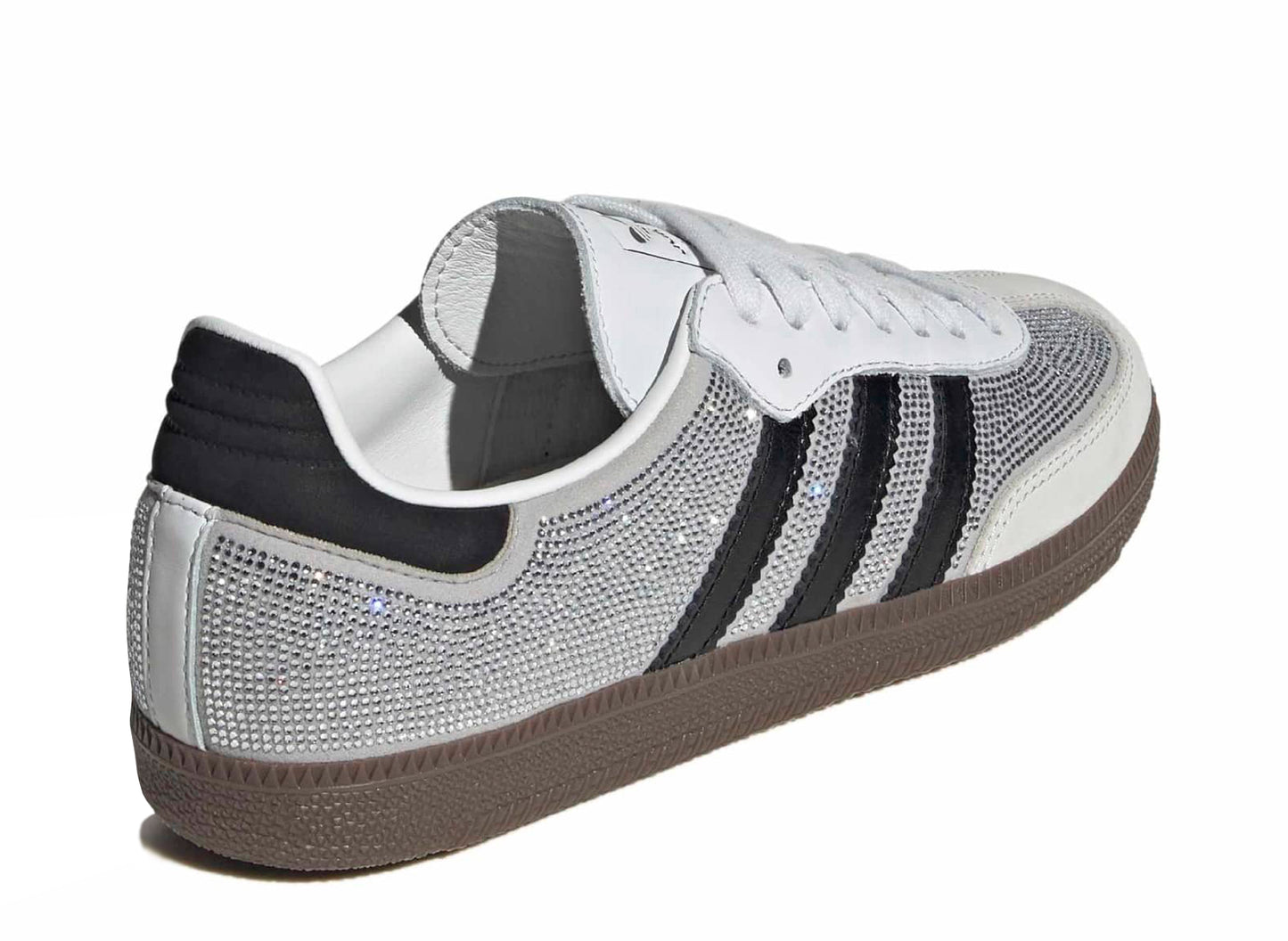 Women's Adidas Samba OG Rhinestone in Crystal White