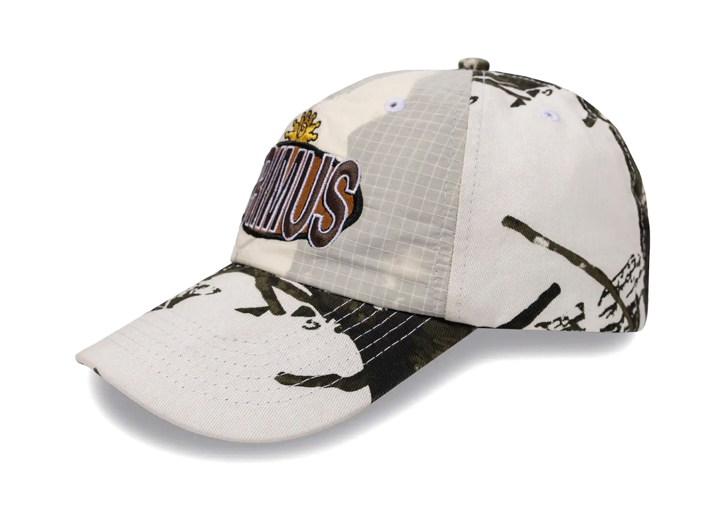 Gorra en capas marrón Pleasures Álbum en nieve