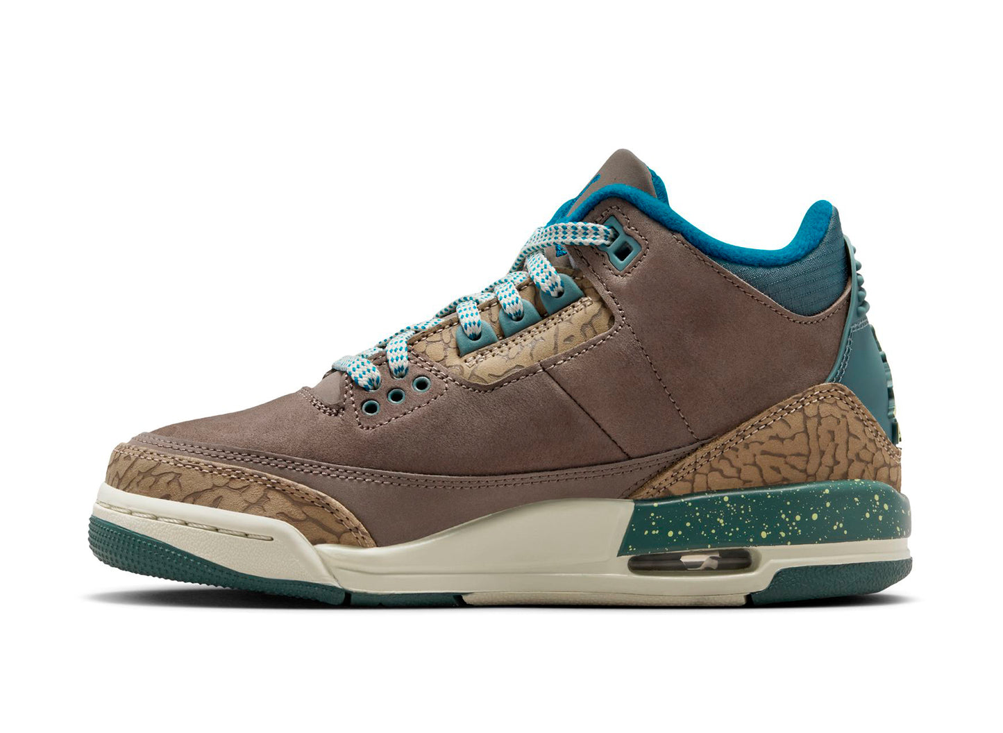 GS Air Jordan 3 Retro 'Olive Grey'