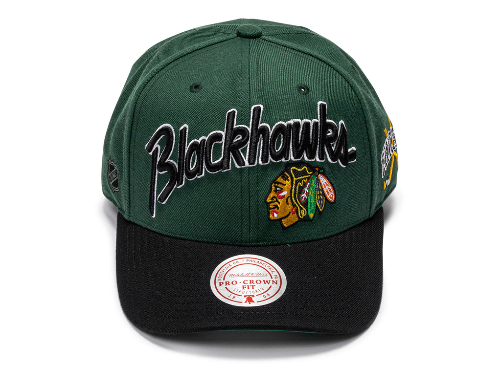 NHL Just Don Wave Script Pro Strapback 'Chicago Blackhawks'