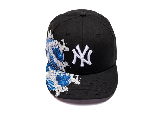 New Era 59Fifty New York Yankees Fitted Hat in Black