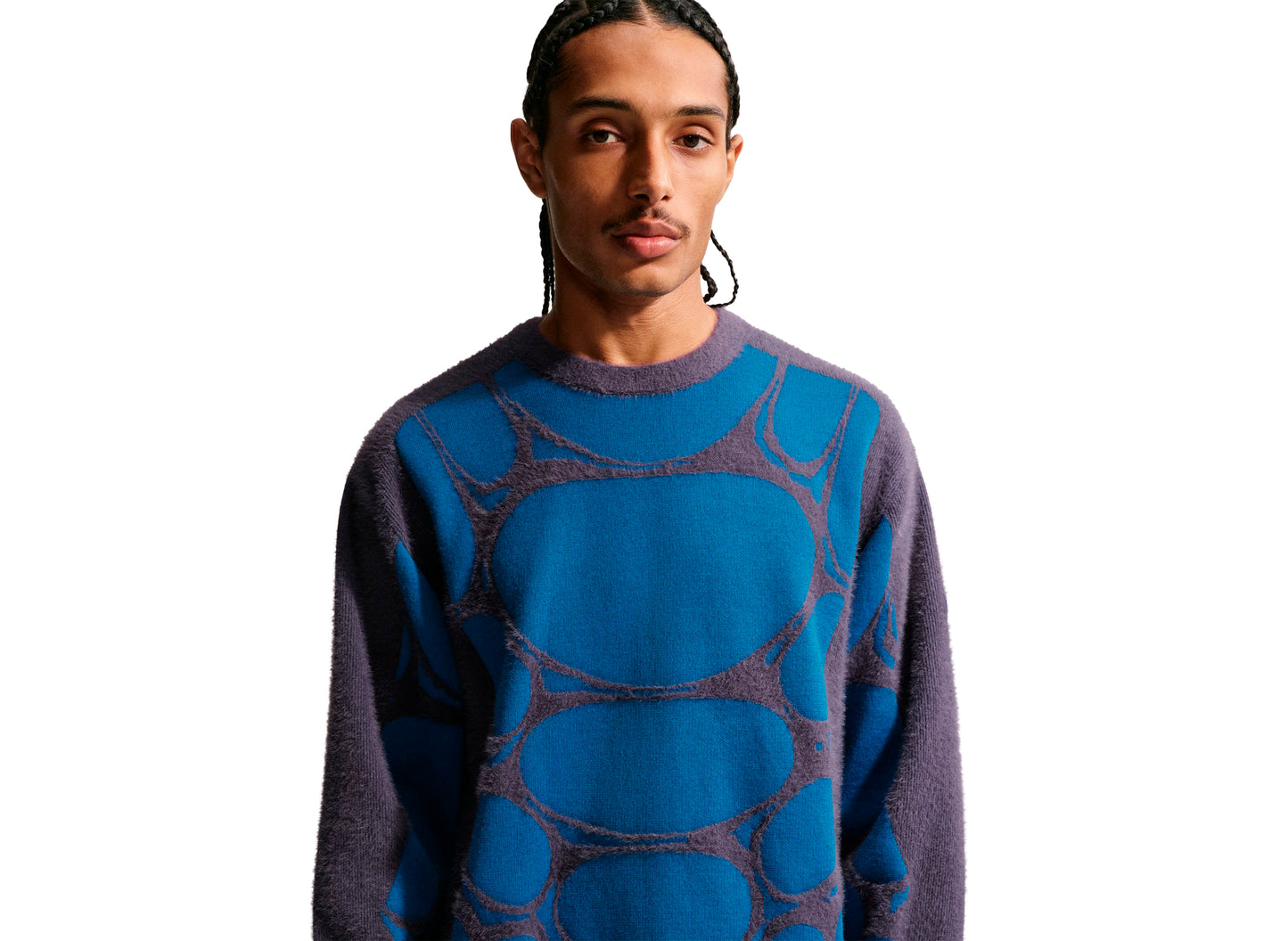 Nike Project F.R.O.G. Jelly Cage Sweater in 'Dark Raisin'
