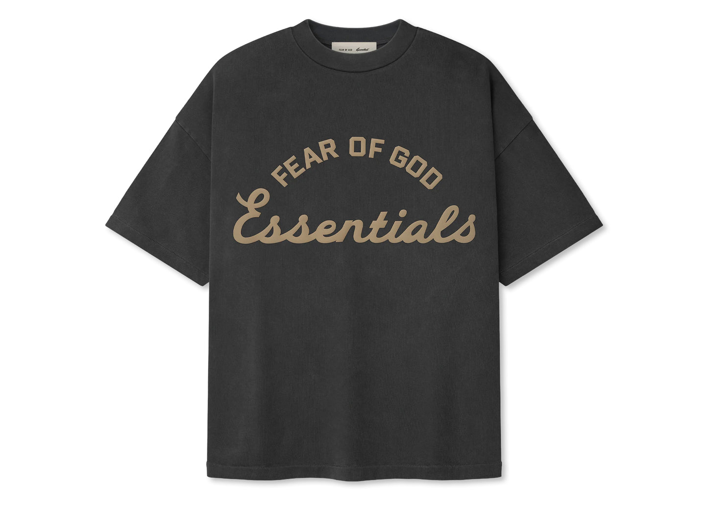 Fear of God Essentials Training T-shirt manches courtes années 90 « Gris fer délavé »