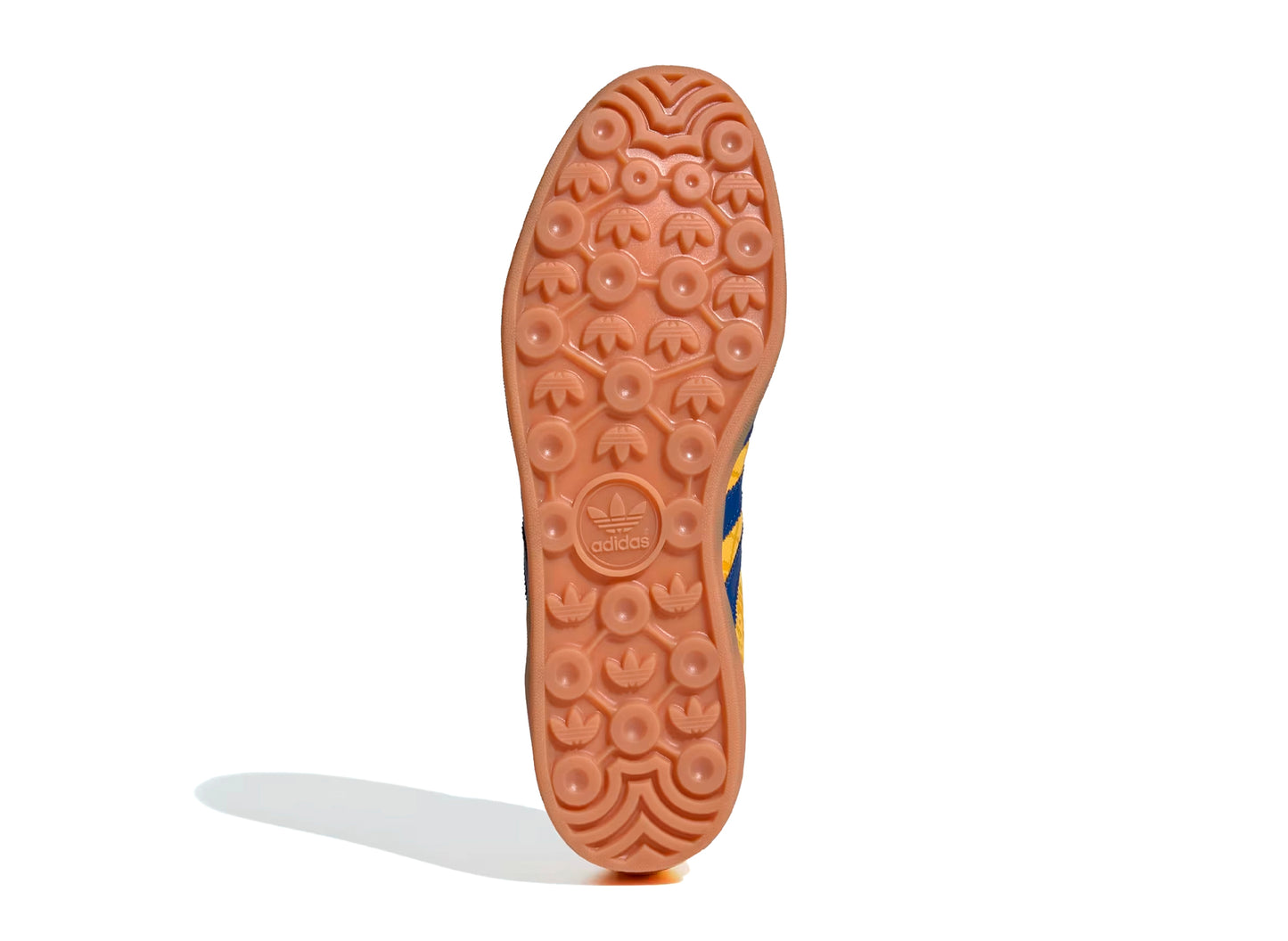 Adidas Gazelle Indoor in Bold Gold / Power Blue