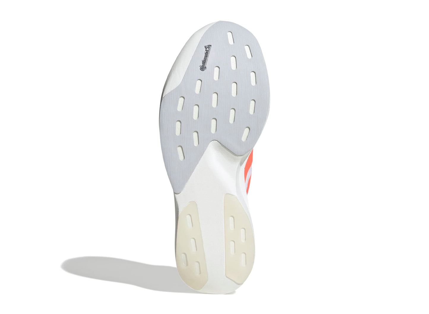 Adidas Adizero EVO SL Woven in Footwear White / Lucid Orange