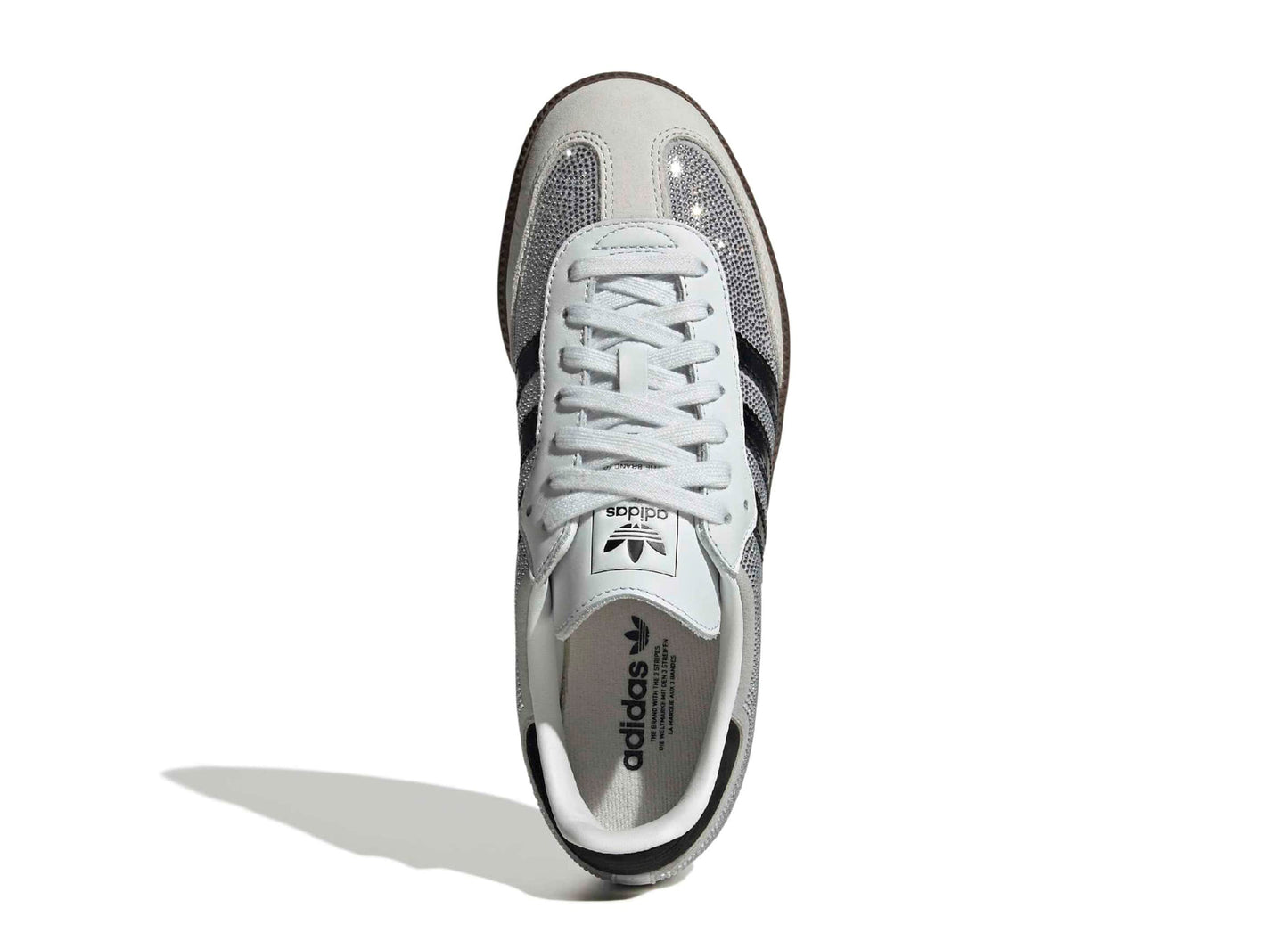 Women's Adidas Samba OG Rhinestone in Crystal White